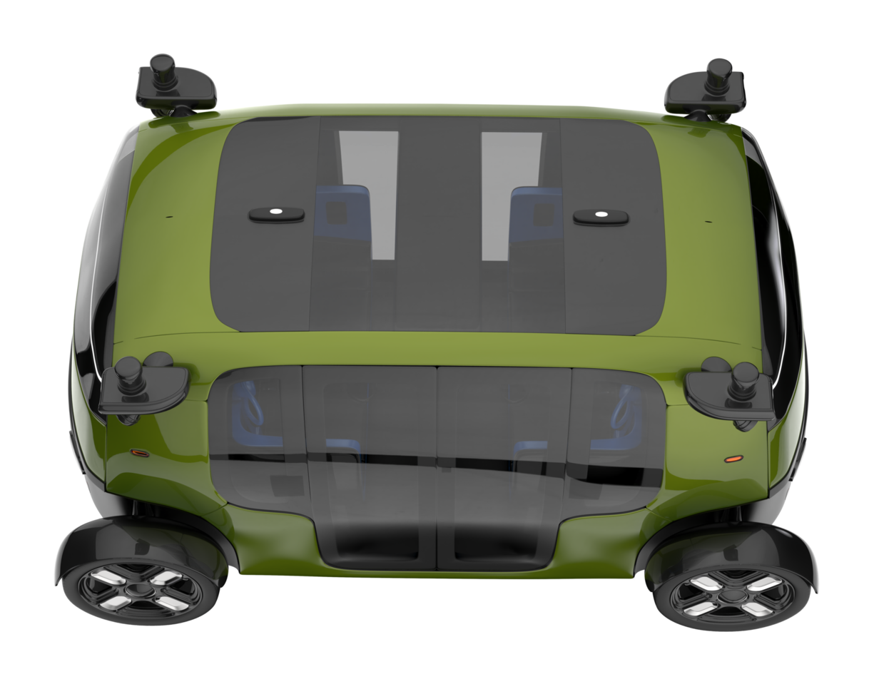 Modern car isolated on transparent background. 3d rendering - illustration png