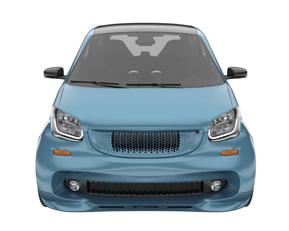 Modern car isolated on transparent background. 3d rendering - illustration png