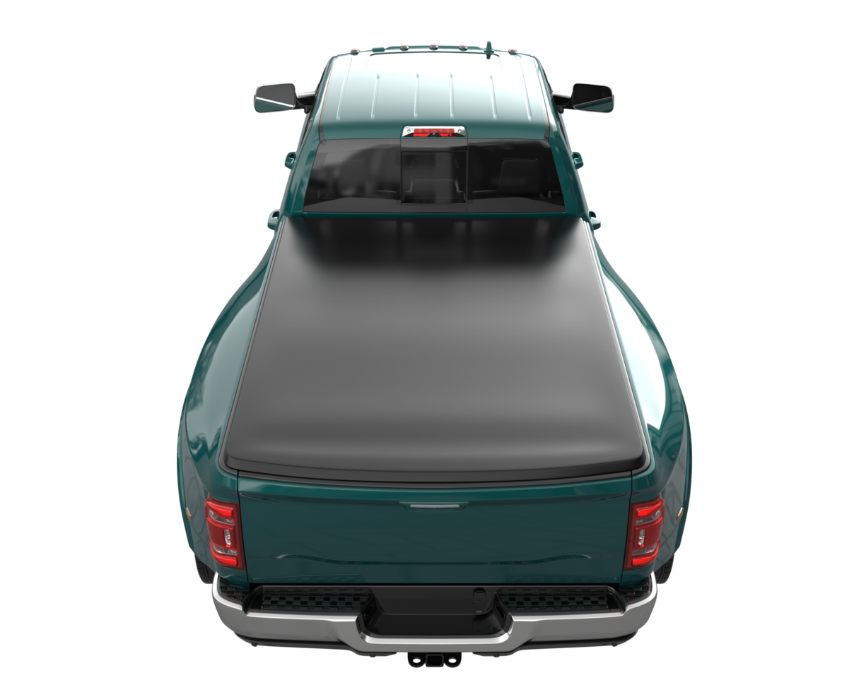 Pickup truck isolated on transparent background. 3d rendering - illustration png