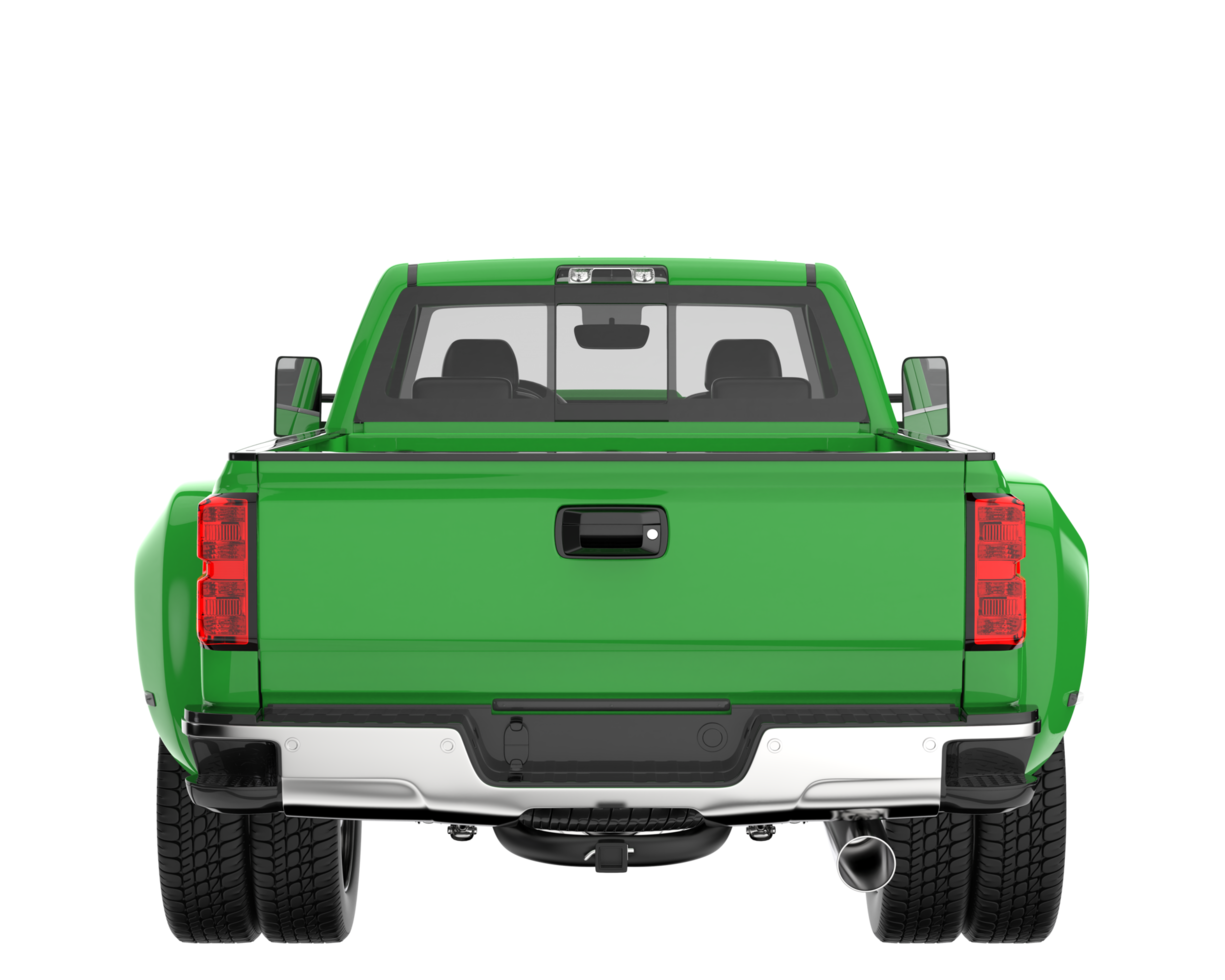 Pickup truck isolated on transparent background. 3d rendering - illustration png
