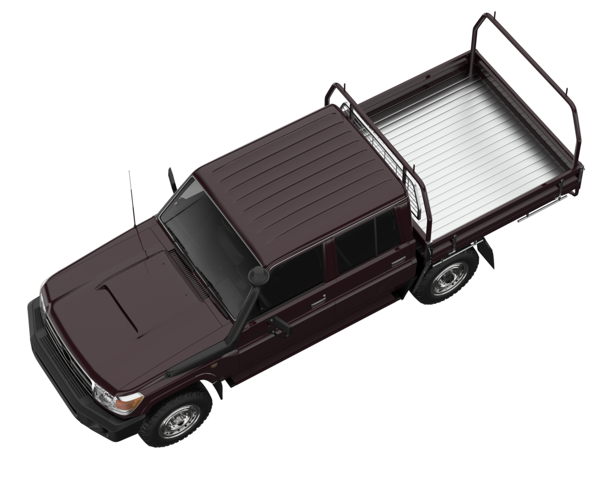 Race car isolated on transparent background. 3d rendering - illustration png