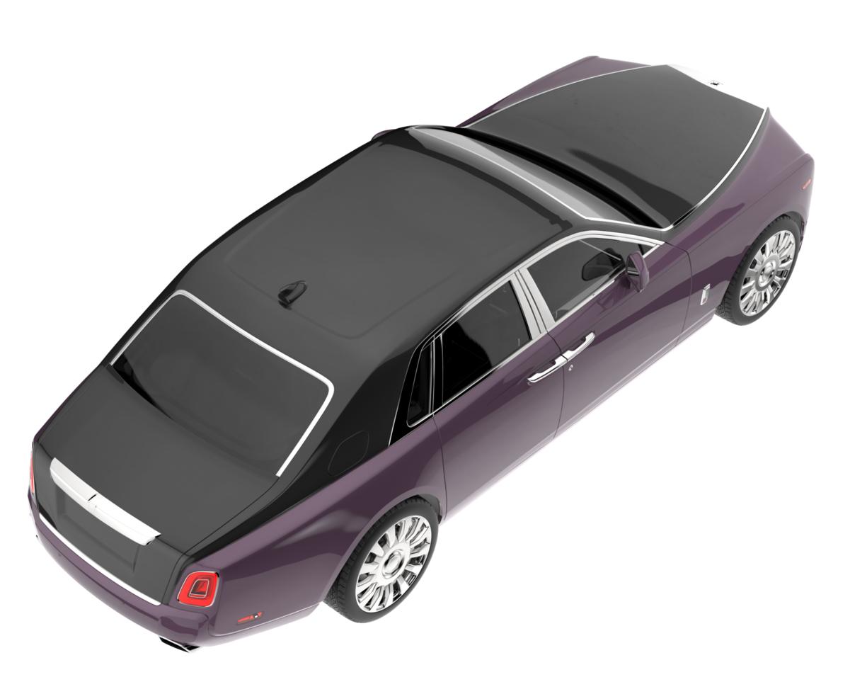 Realistic SUV isolated on transparent background. 3d rendering - illustration png