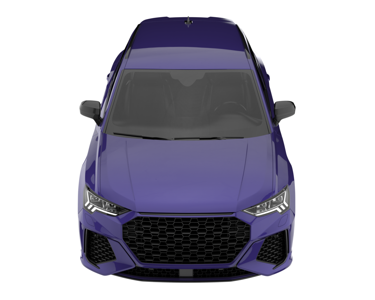 Realistic SUV isolated on transparent background. 3d rendering - illustration png
