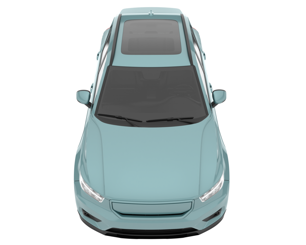 Realistic SUV isolated on transparent background. 3d rendering - illustration png