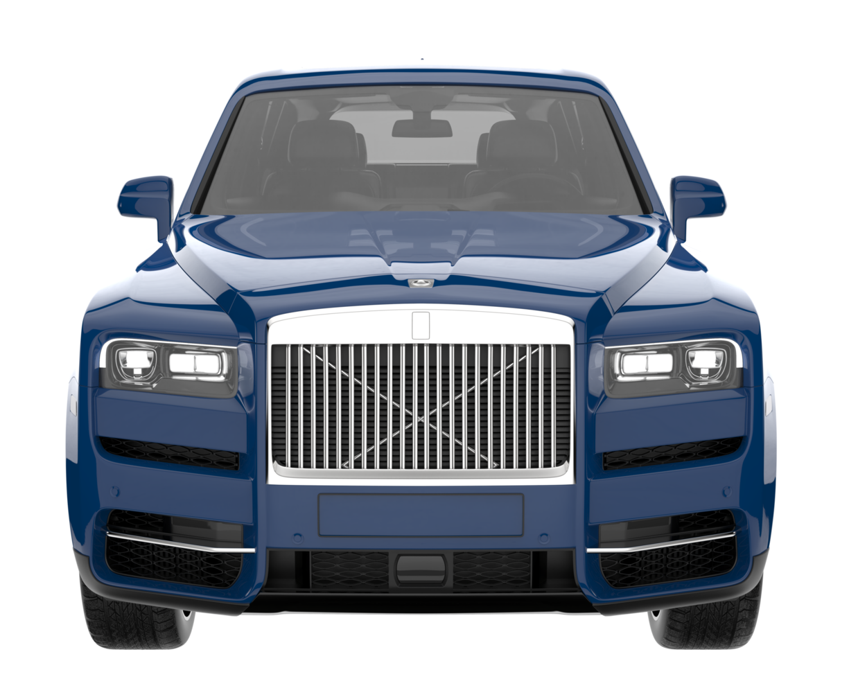 Realistic SUV isolated on transparent background. 3d rendering - illustration png