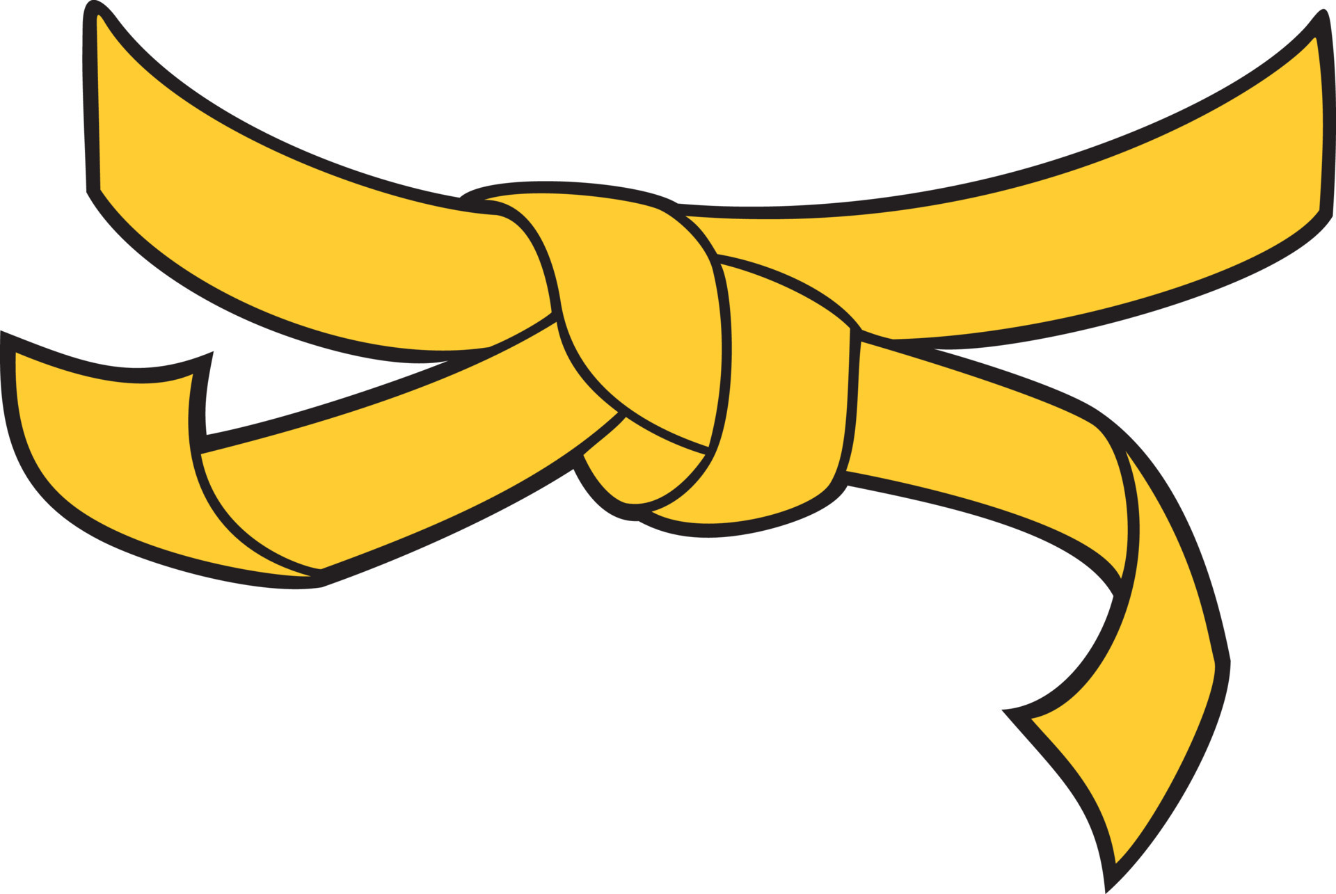 Martial Arts Belt Color. Vector Illustration. 19546747 Vector Art at