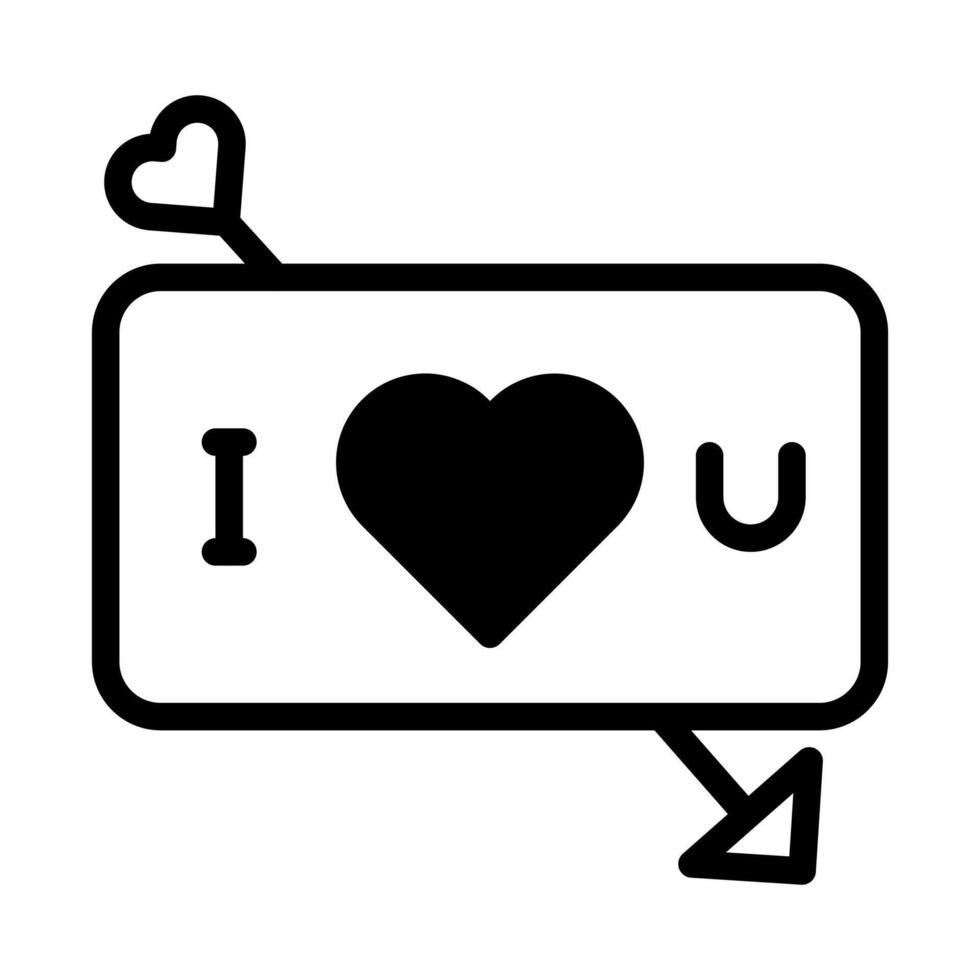 card icon duotone black style valentine illustration vector element and symbol perfect.