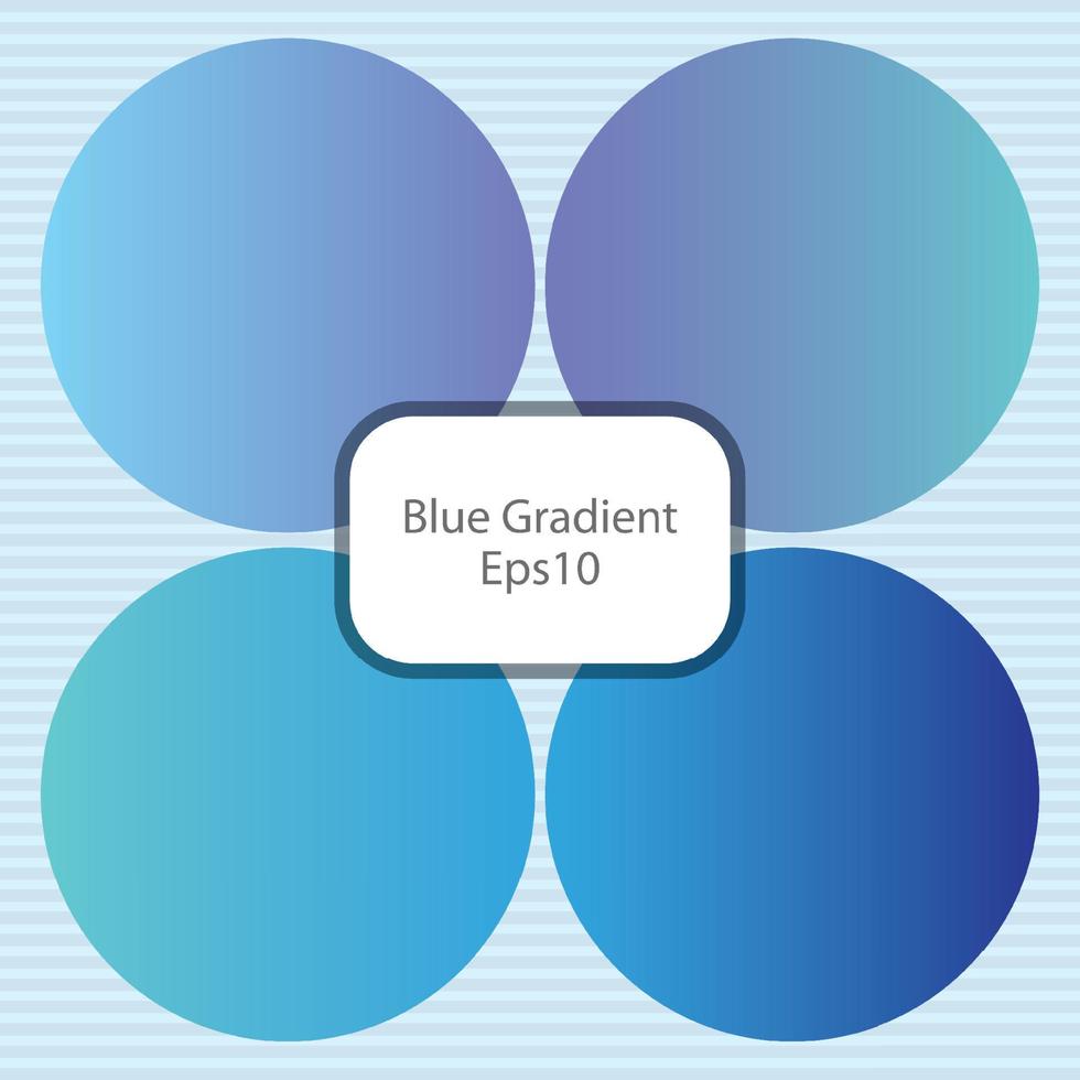 Abstract blue gradient artistic background. vector