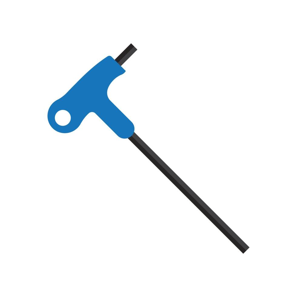 Allen keys icon vector