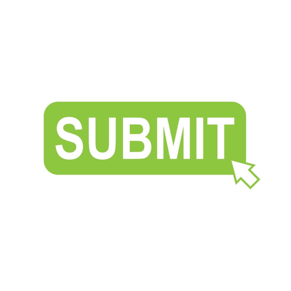 submit button icon vector