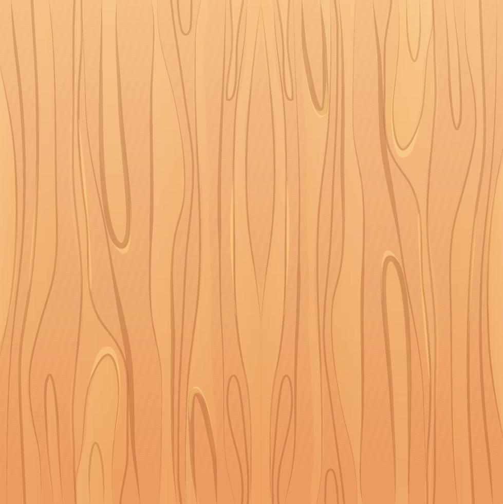 material de madera, fondo cómico de madera de superficie texturizada en estilo de dibujos animados. pared, panel para juego, diseño de interfaz de usuario. ilustración vectorial vector