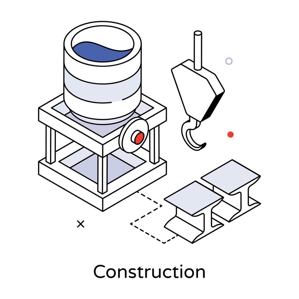 conceptos de construcción de moda vector