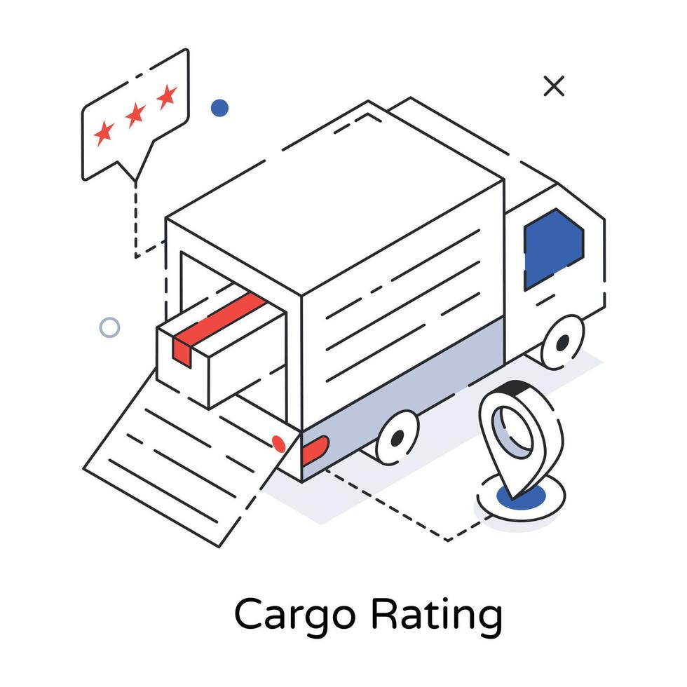 calificación de carga de moda vector