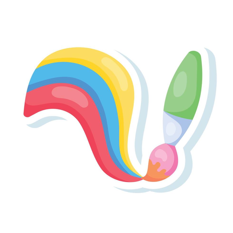 Trendy Art Brush vector