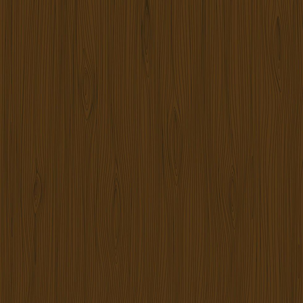 Dark wooden background. Hand draw square wood background. Vector illustration