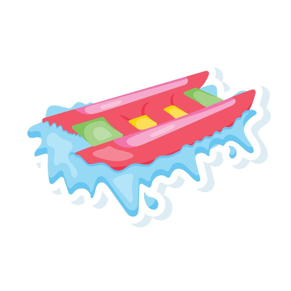 Trendy Boat Concepts vector