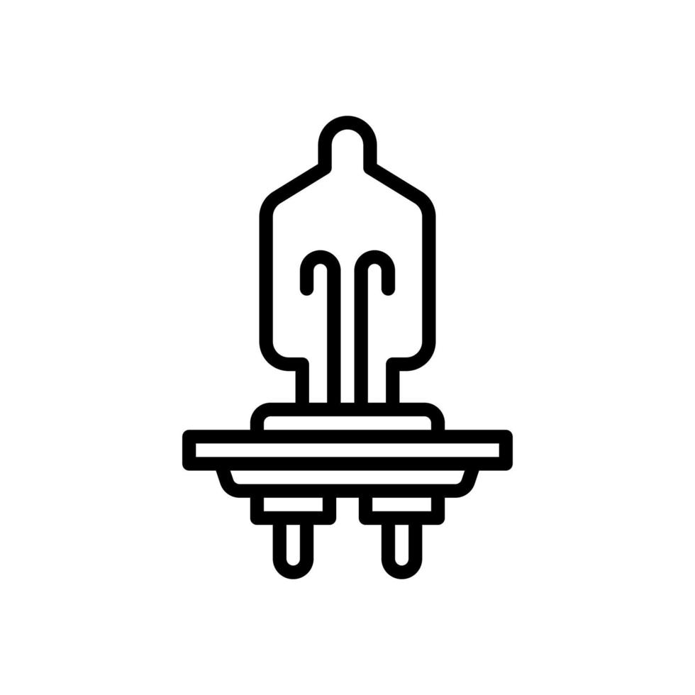 car bulb icon for your website, mobile, presentation, and logo design. vector