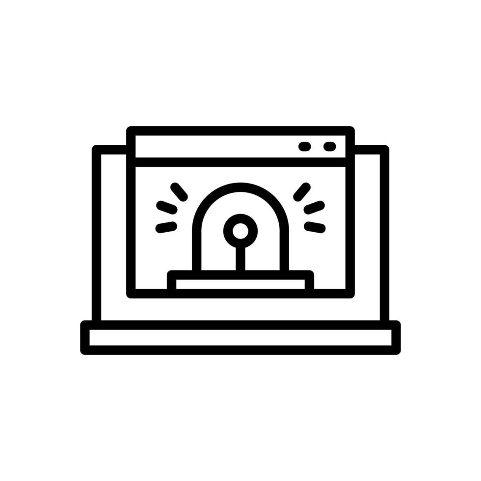 alert icon for your website, mobile, presentation, and logo design. vector