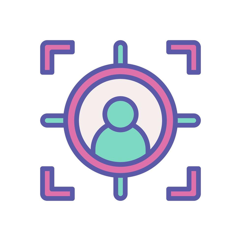 target icon for your website design, logo, app, UI. vector