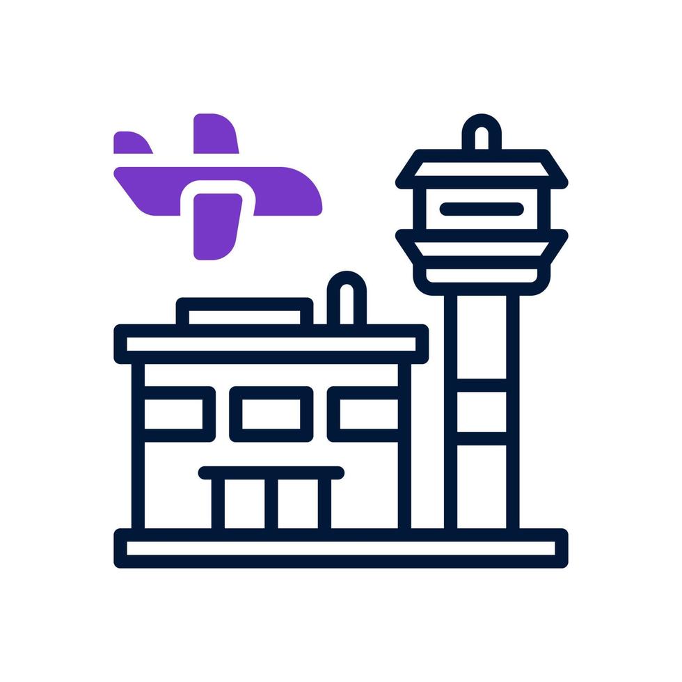 airport icon for your website design, logo, app, UI. vector