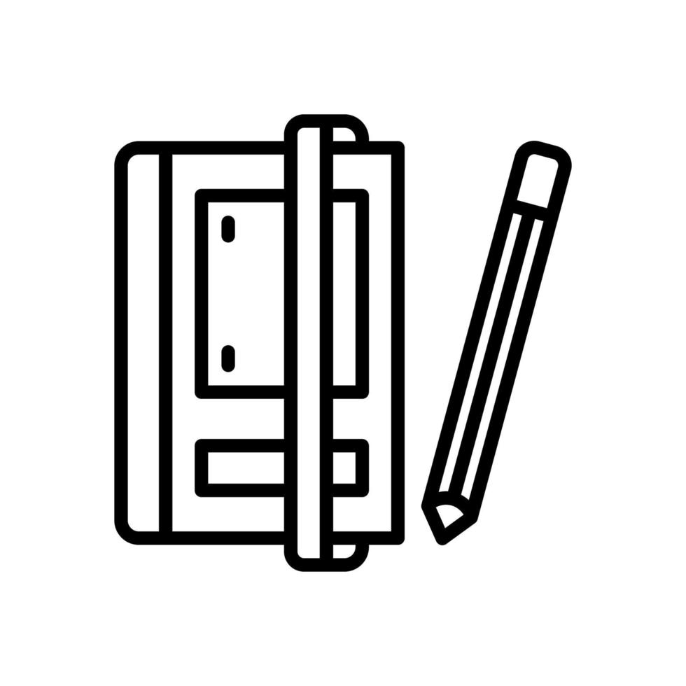 notebook icon for your website, mobile, presentation, and logo design. vector