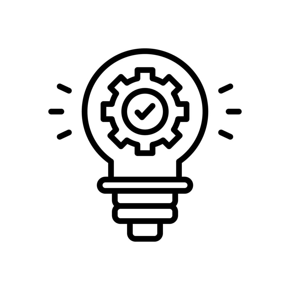 innovation icon for your website, mobile, presentation, and logo design. vector