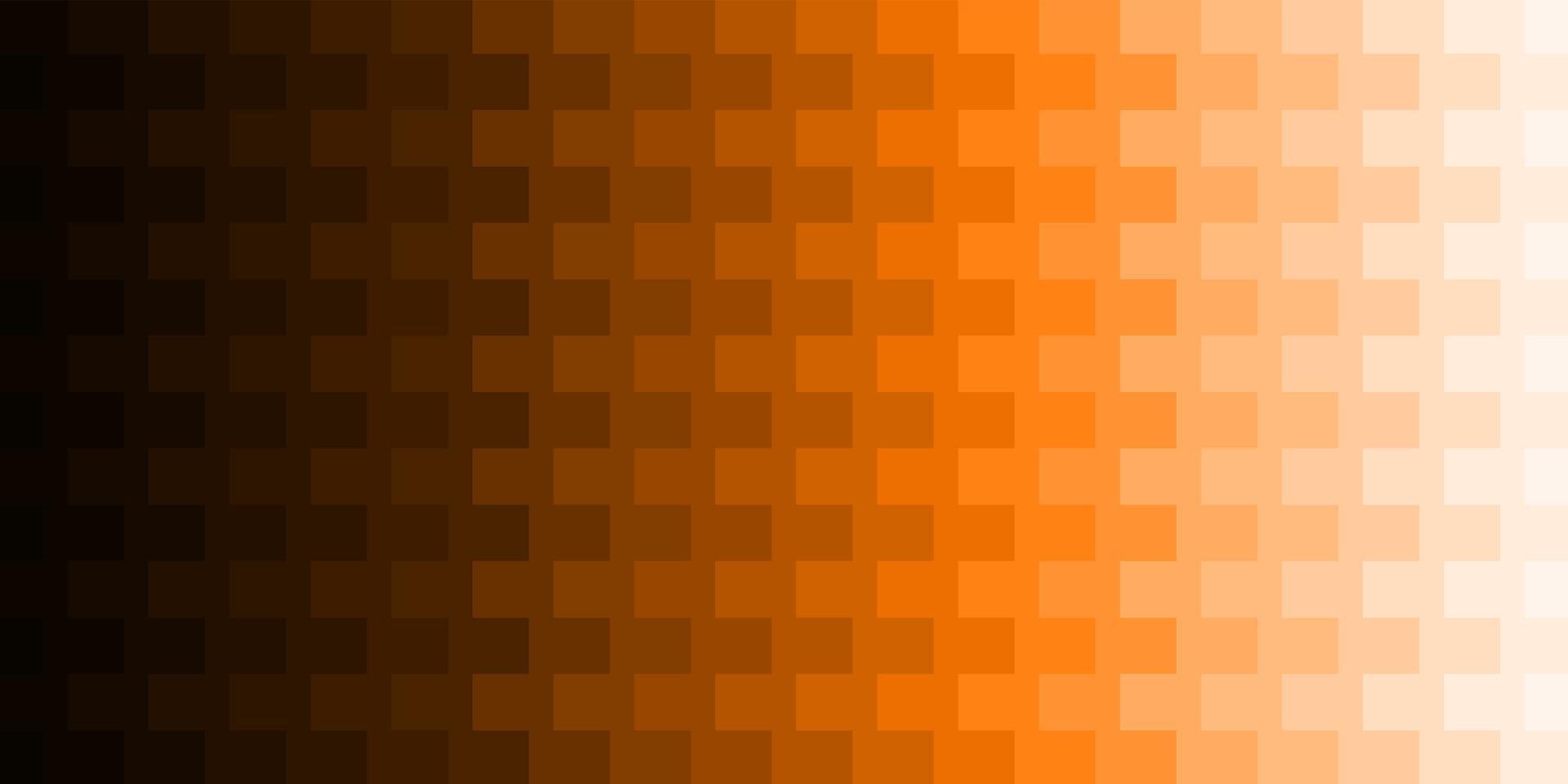 Orange abstract pixel background template. Minimalist colorful pixel design. vector