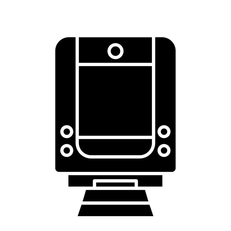 Train line icon isolated on white background. Black flat thin icon on modern outline style. Linear symbol and editable stroke. Simple and pixel perfect stroke vector illustration. Web sign design