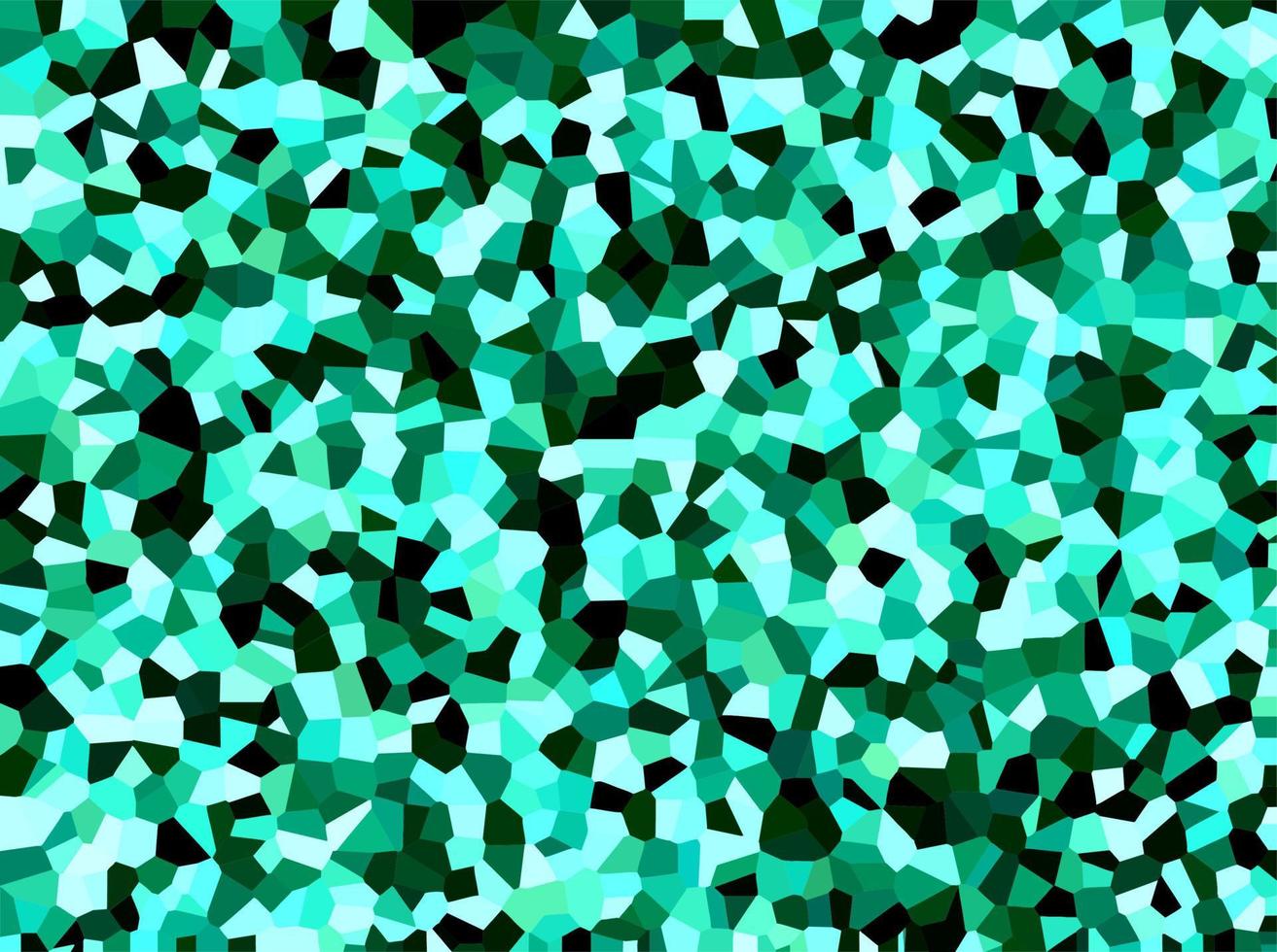 fondo turquesa de cristal roto. diseño de papel tapiz de crack abstracto verde azulado. vector