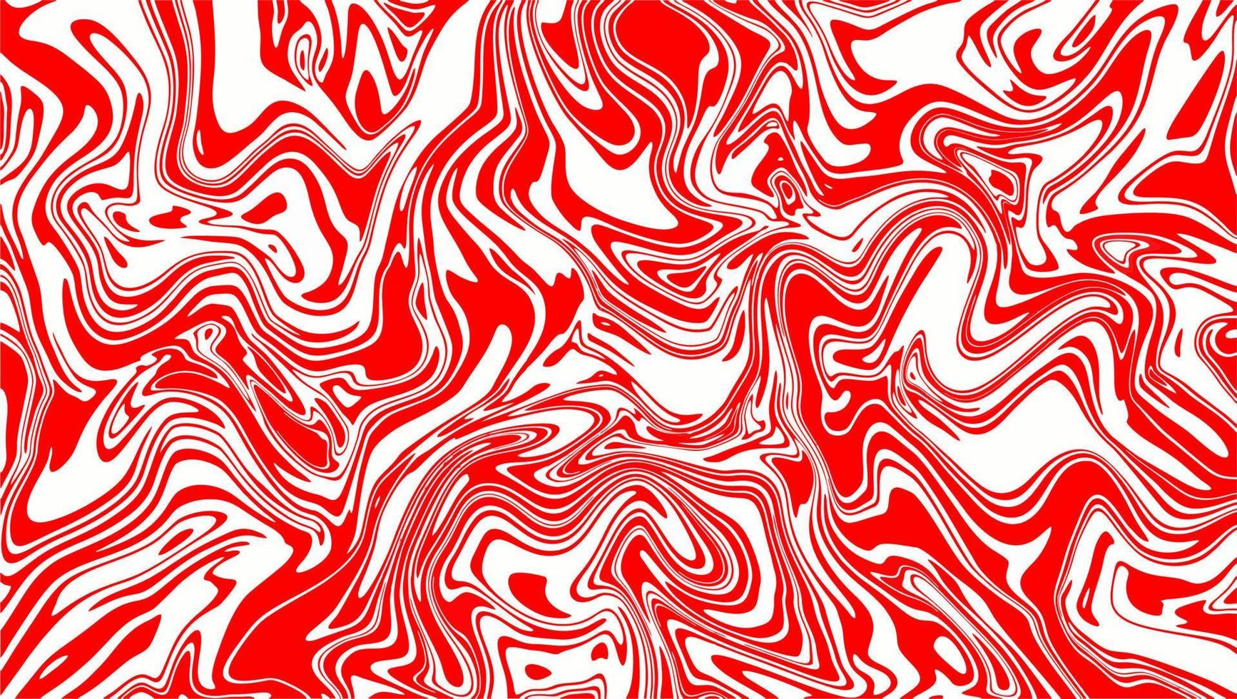 fondo de mármol de curva detallada en color rojo. diseño de aceite fluido abstracto moderno. vector