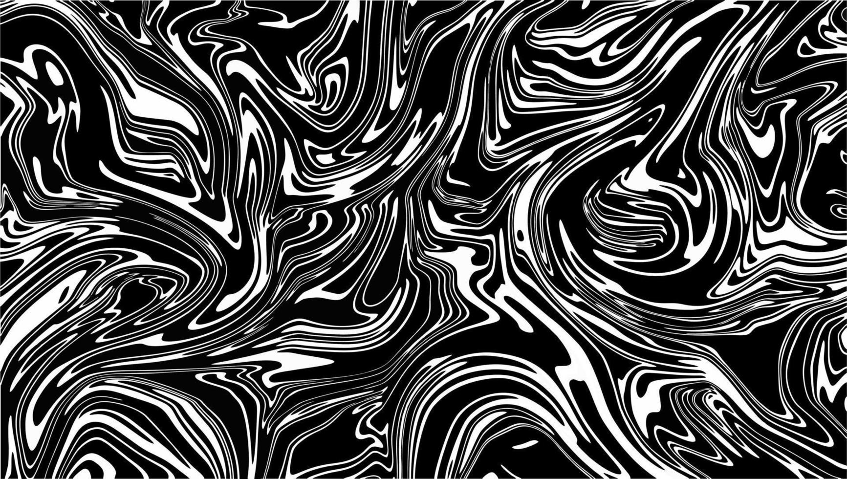 Modern fluid marble background vector. Black marble liquid abstract design. vector