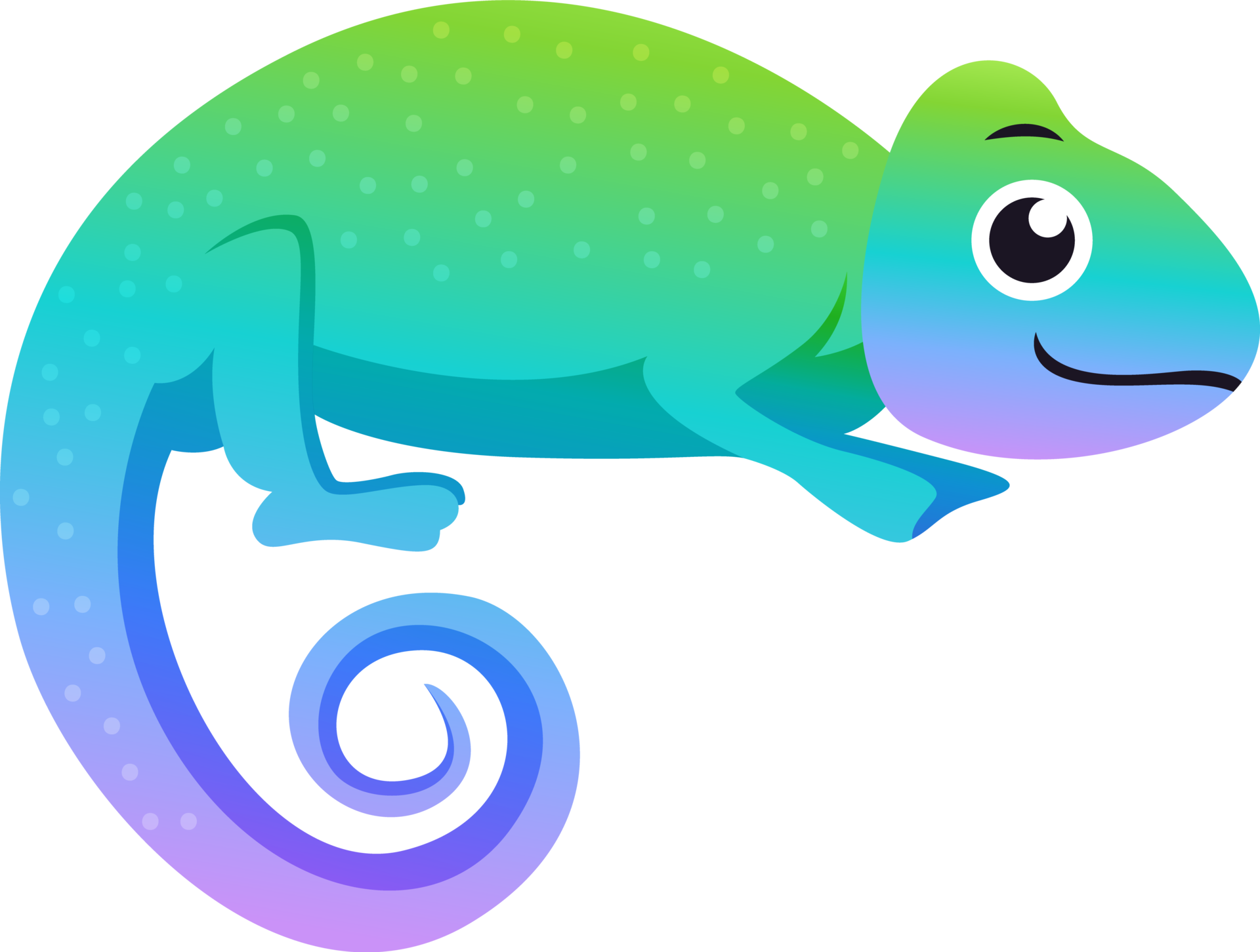 caméléon . personnage de dessin animé mignon. 19550039 PNG
