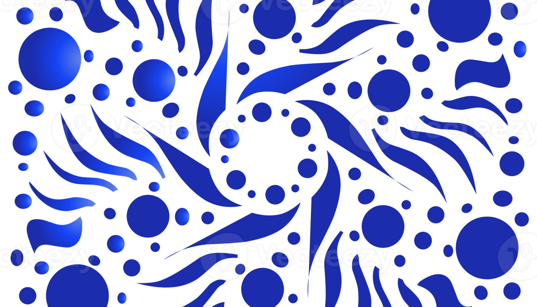 abstract achtergrond met willekeurig doodles in blauw png