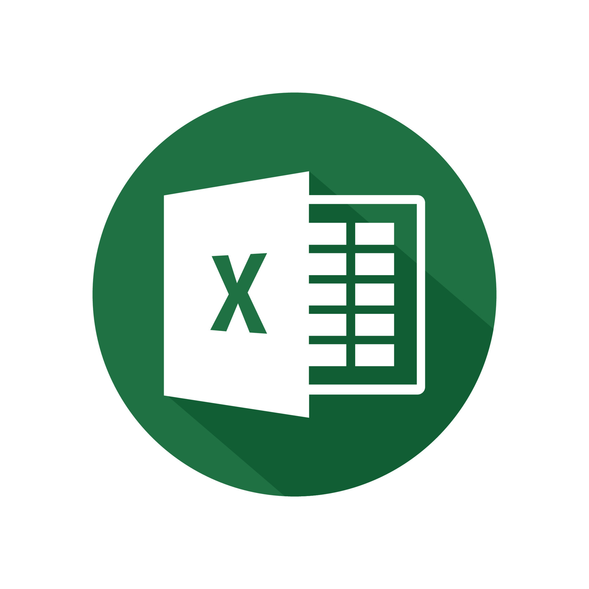Microsoft Excel logo icon vector Free Download 19550641 Vector Art ...
