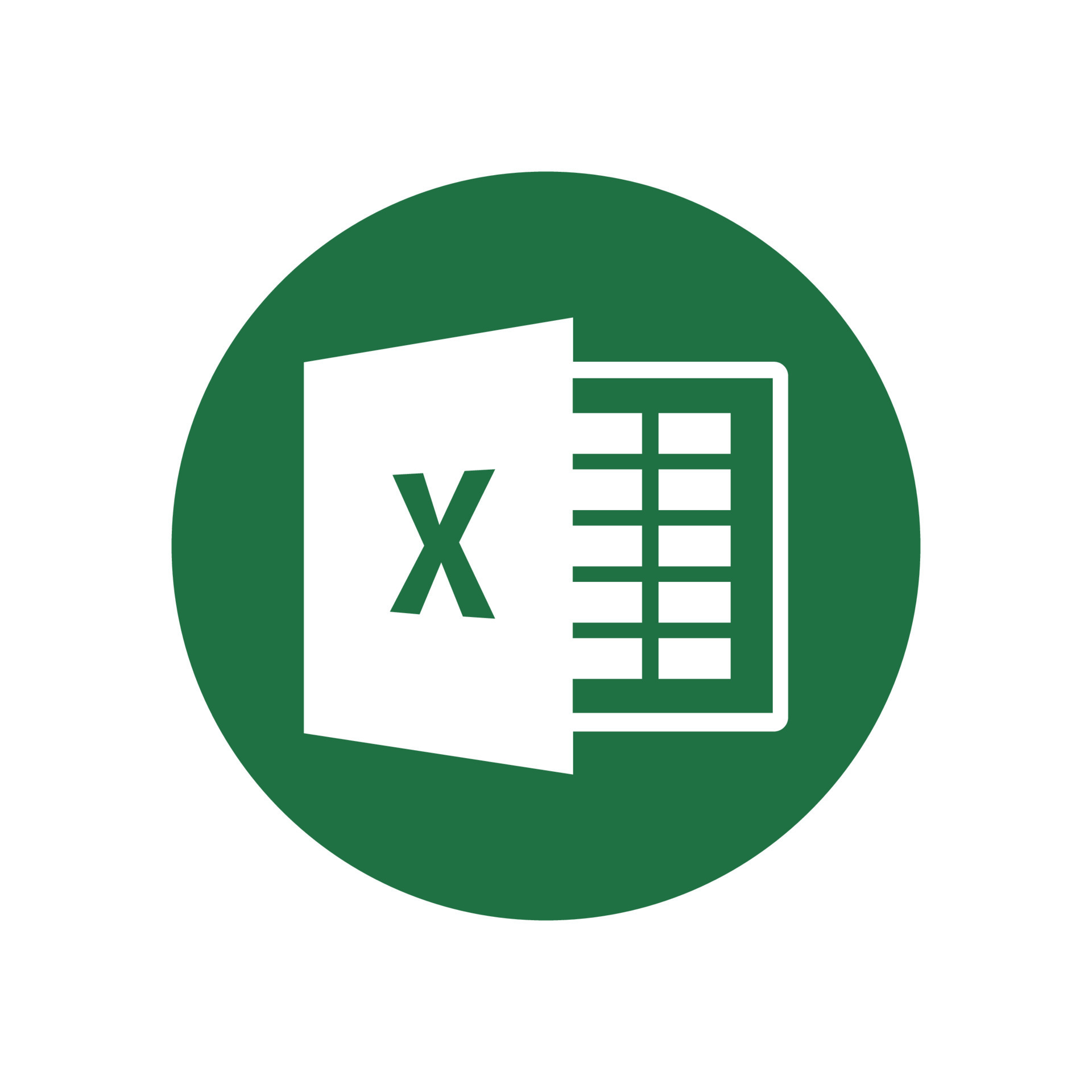 Microsoft Excel logo icon vector Free Download 19550671 Vector Art ...