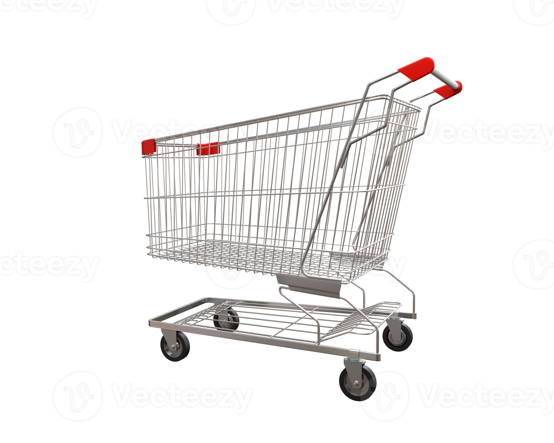 Empty shopping cart on transparent background, PNG file 19550832 PNG
