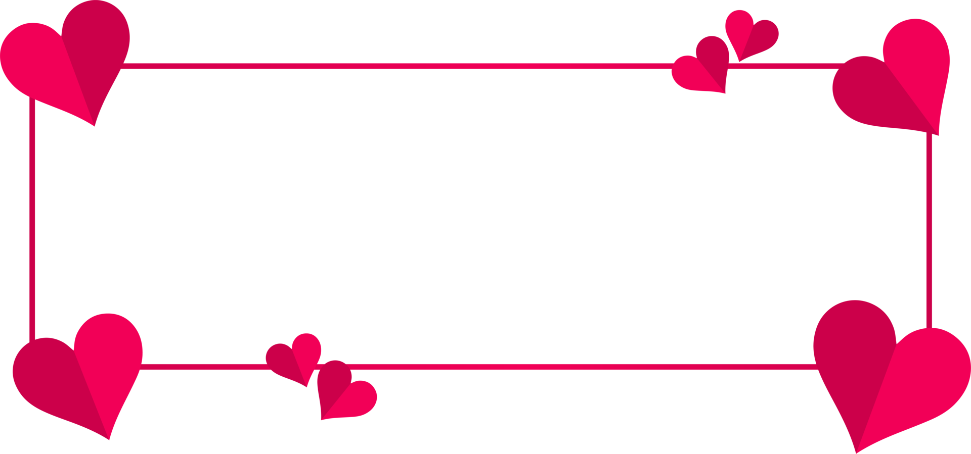 Happy Valentines Day Text with Cutout Paper Heart Shapes png