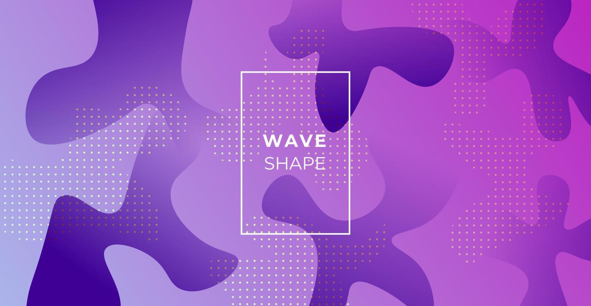 minimal abstract colorful purple liquid color gradient, fluid shape geometric with dots background. eps10 vector