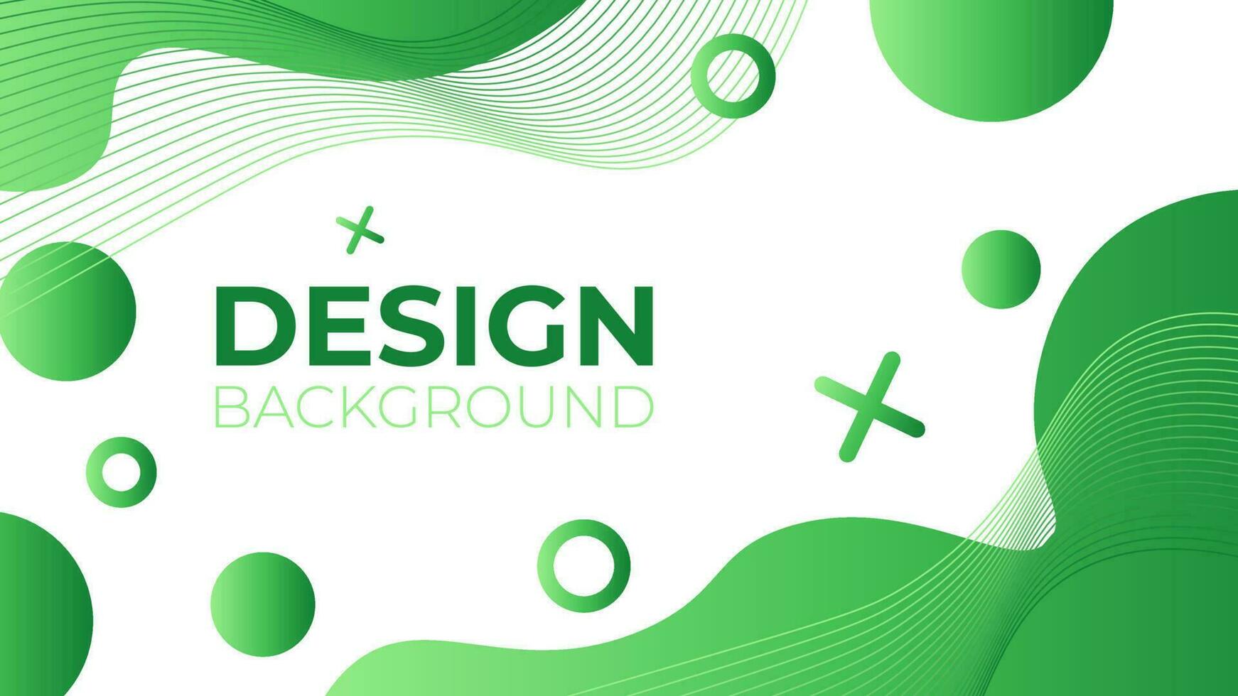 Colorful template banner with gradient color. Design with liquid form. vector