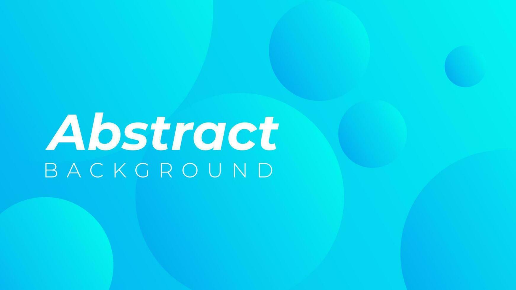 abstract background design with bubbles style vector