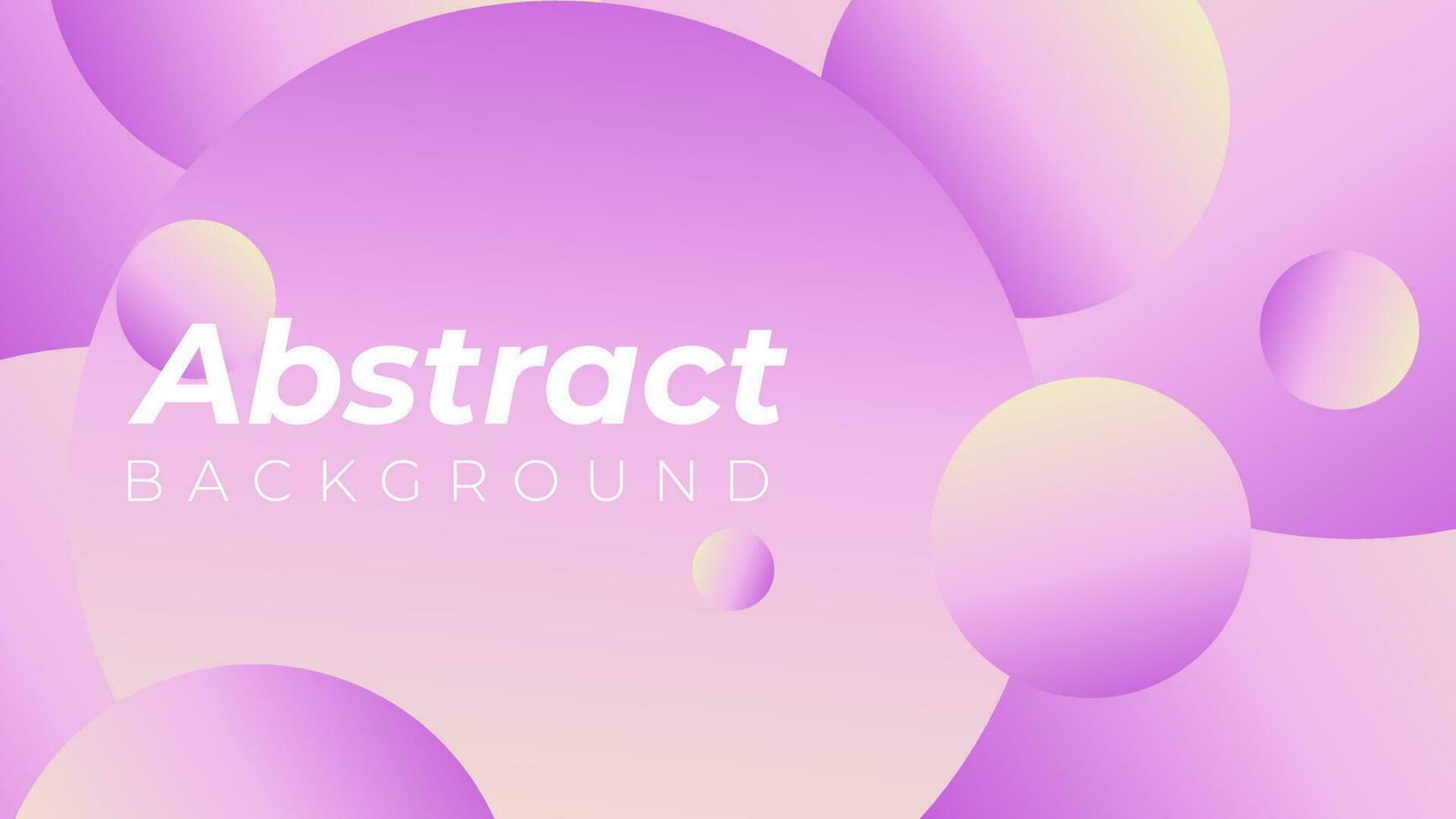 abstract background design with bubbles style vector