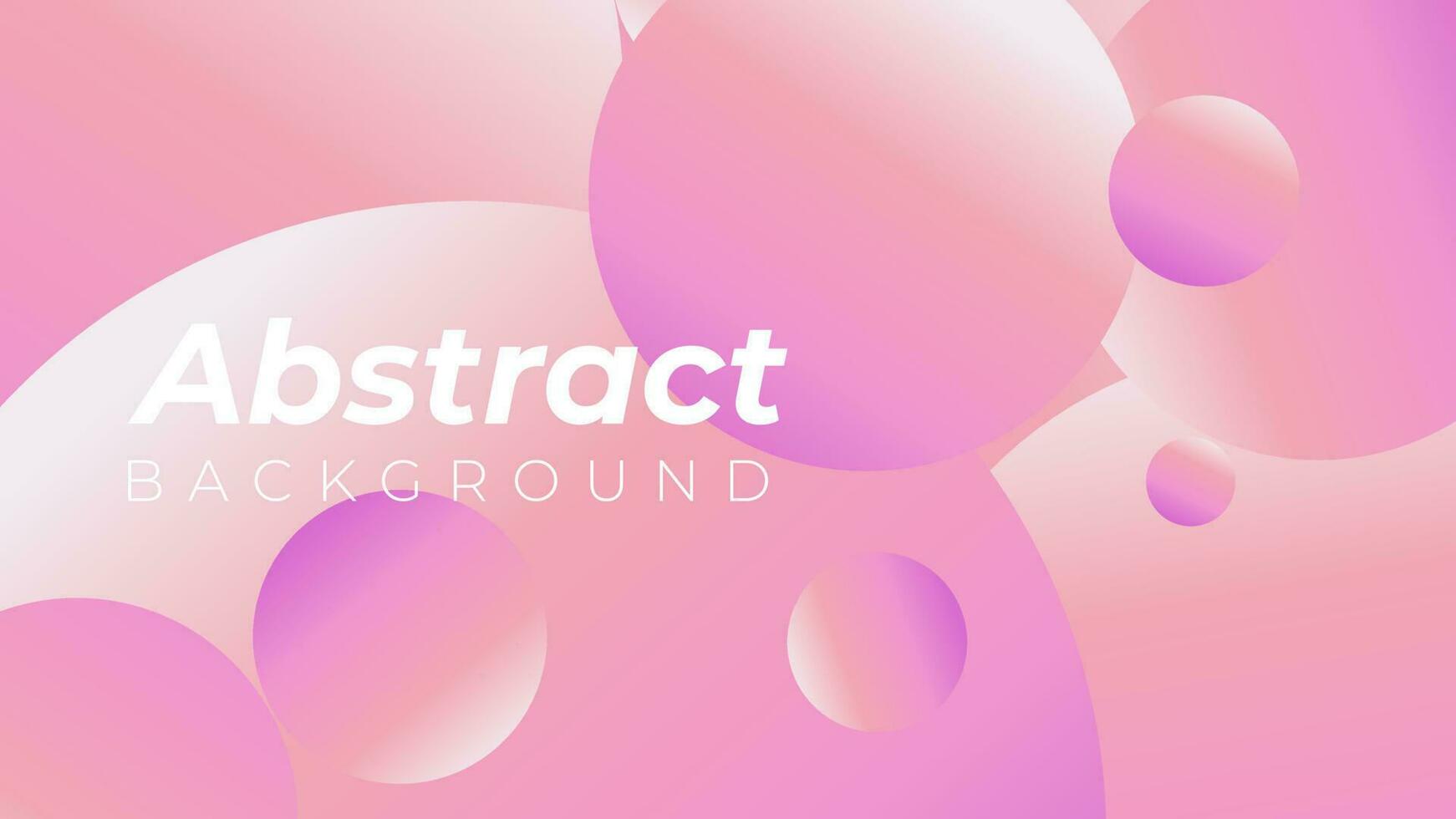 abstract background design with bubbles style vector