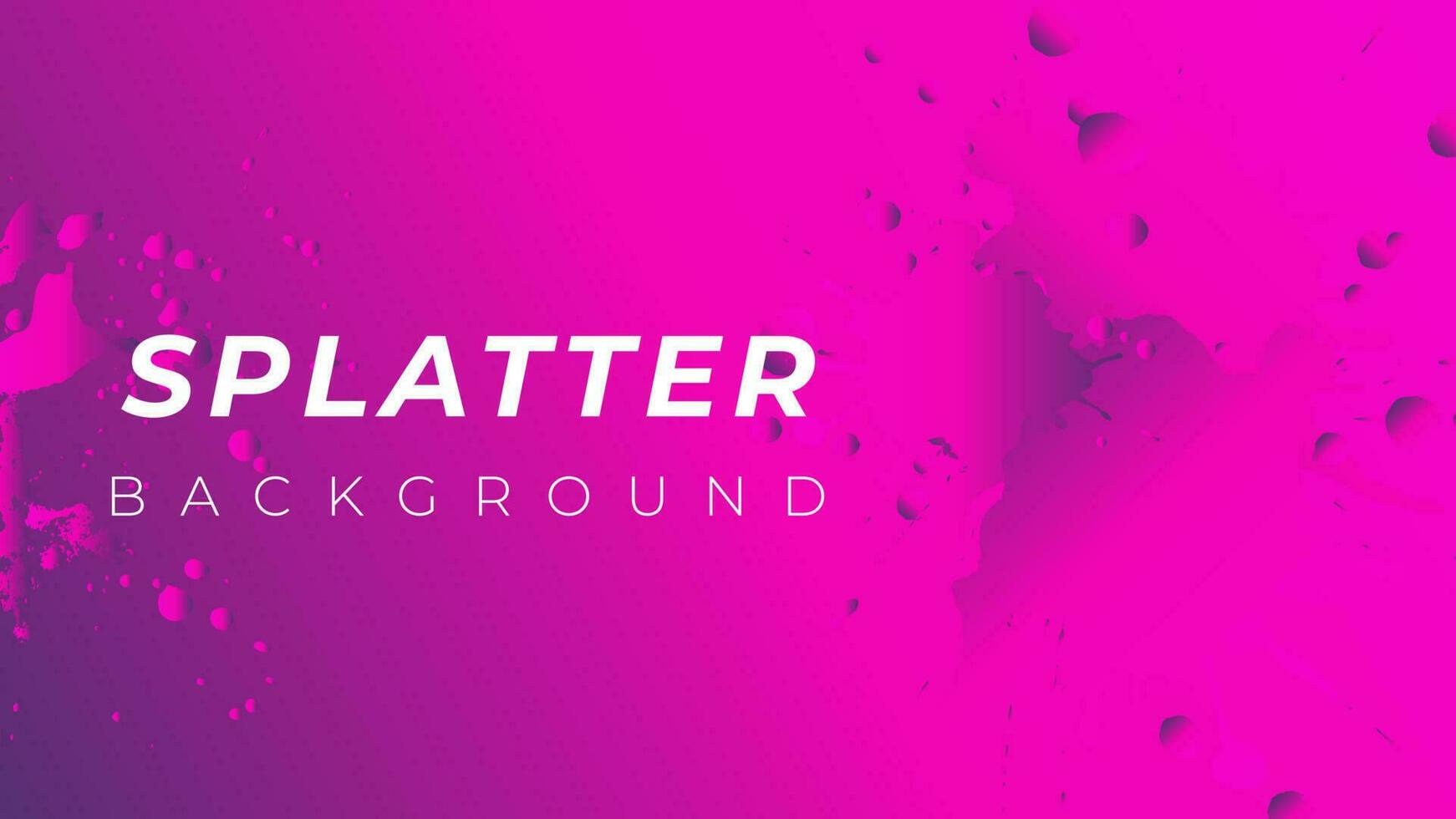 splatter background for web banner, social media, presentation. vector