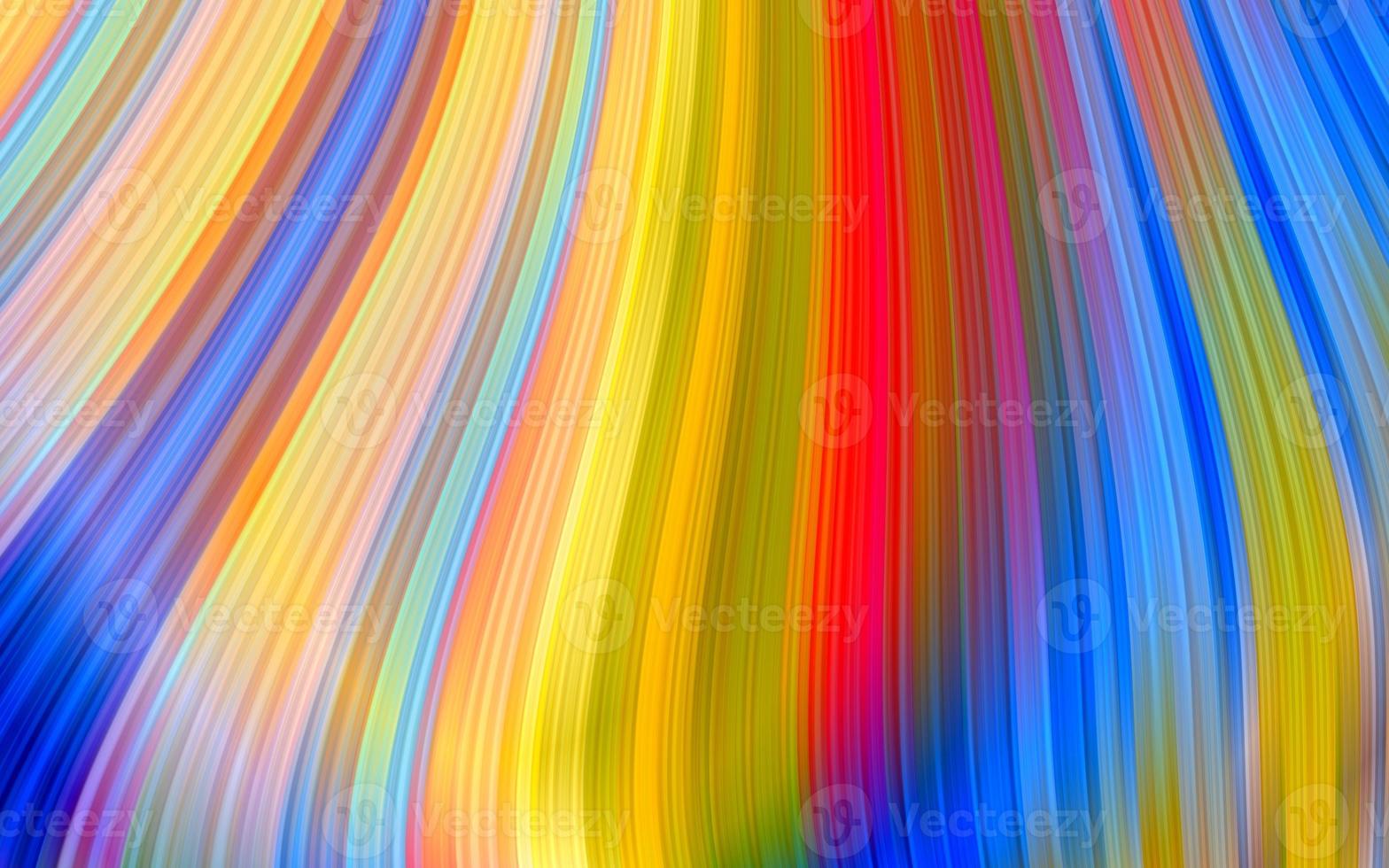 Dynamic color series. Futuristic abstract colorful background. Artistic abstraction with colorful wavy lines. Colorful distorted line textures. Creative multi colored wave line pattern. photo