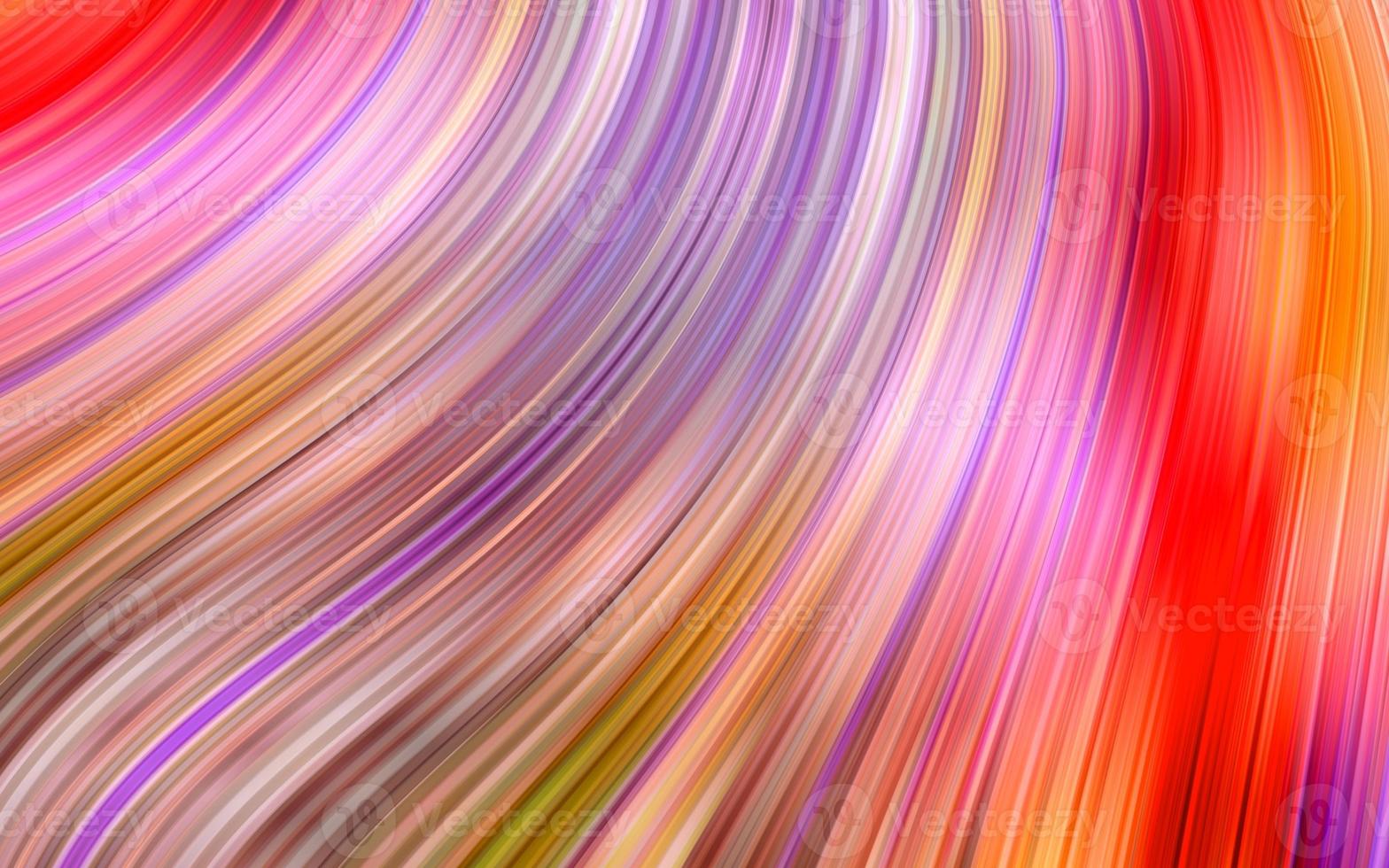 Dynamic color series. Futuristic abstract colorful background. Artistic abstraction with colorful wavy lines. Colorful distorted line textures. Creative multi colored wave line pattern. photo