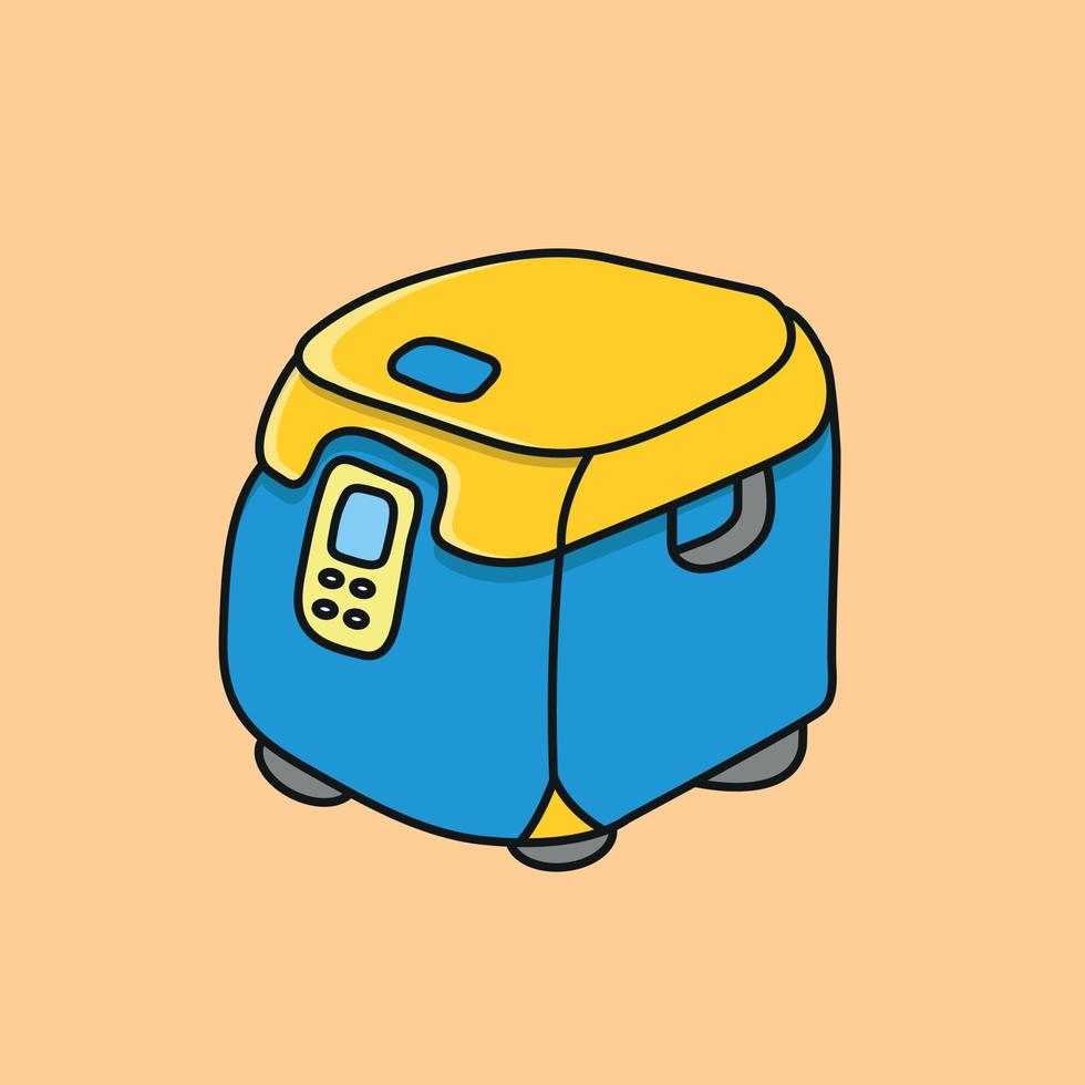 Illustration of Electric Cooker vector