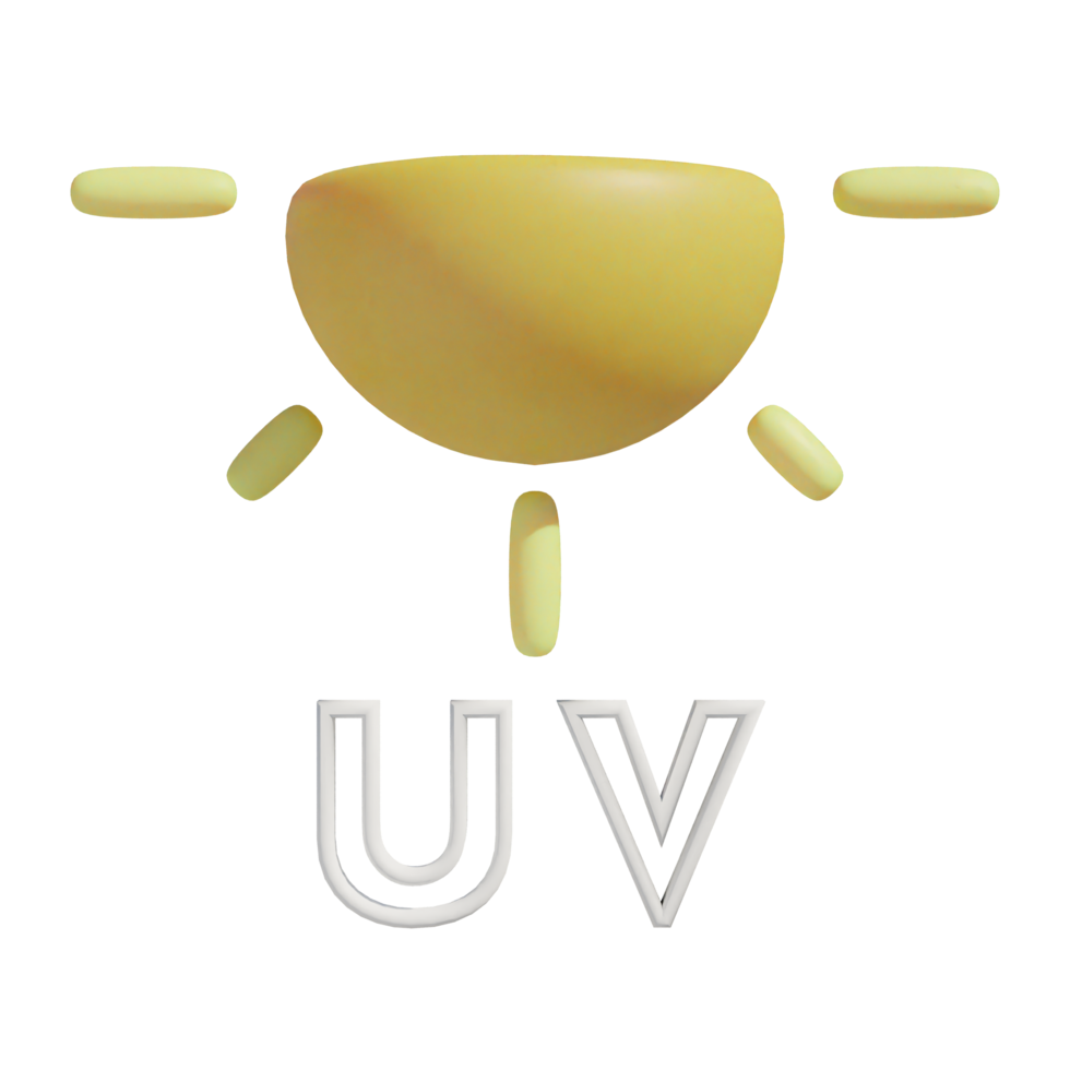 UV light on transparent background png