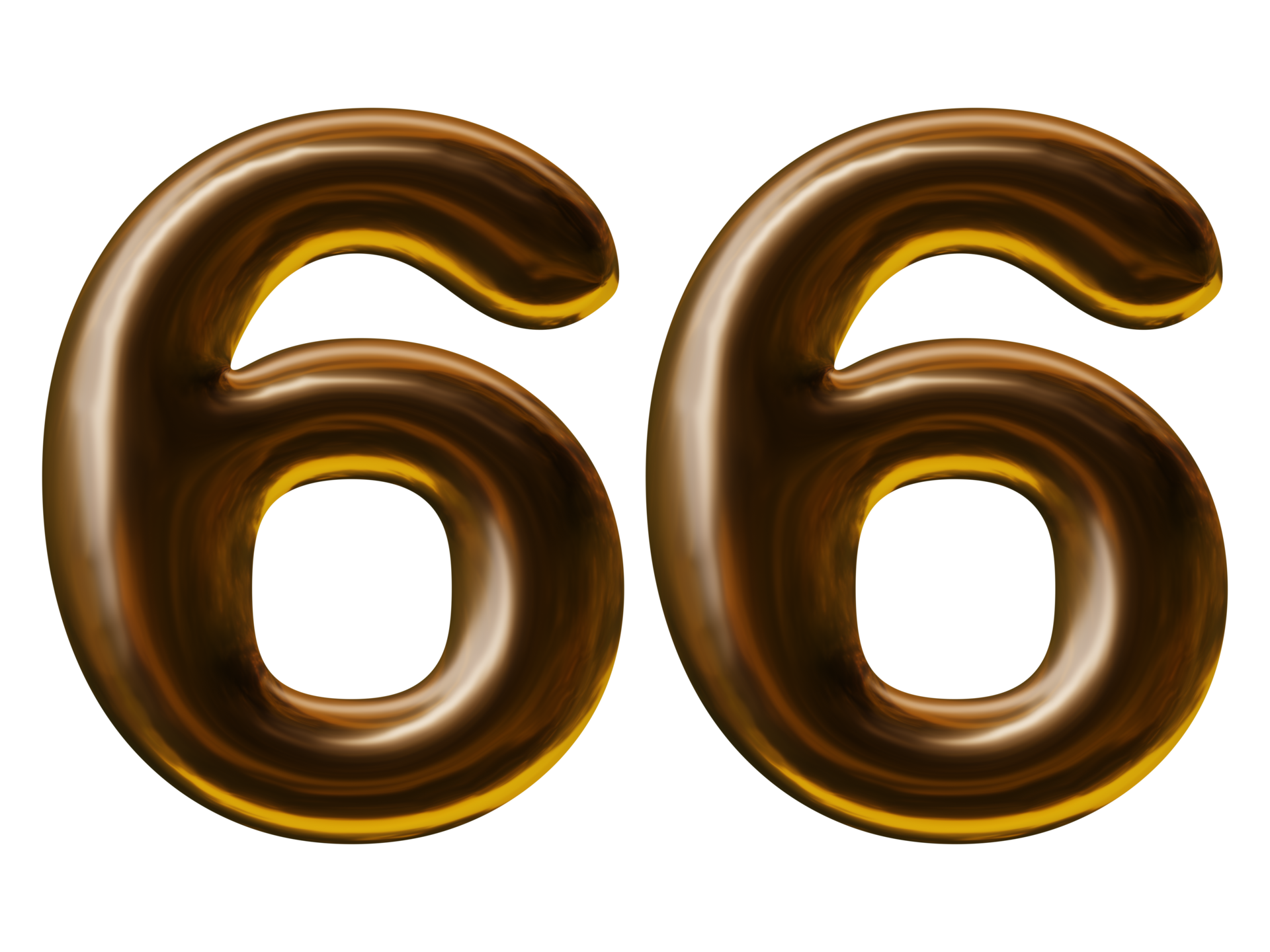 Dise o N mero 66 En Render 3d 19552846 PNG dise-o-n-mero-66-en-render-3d-19552846-png