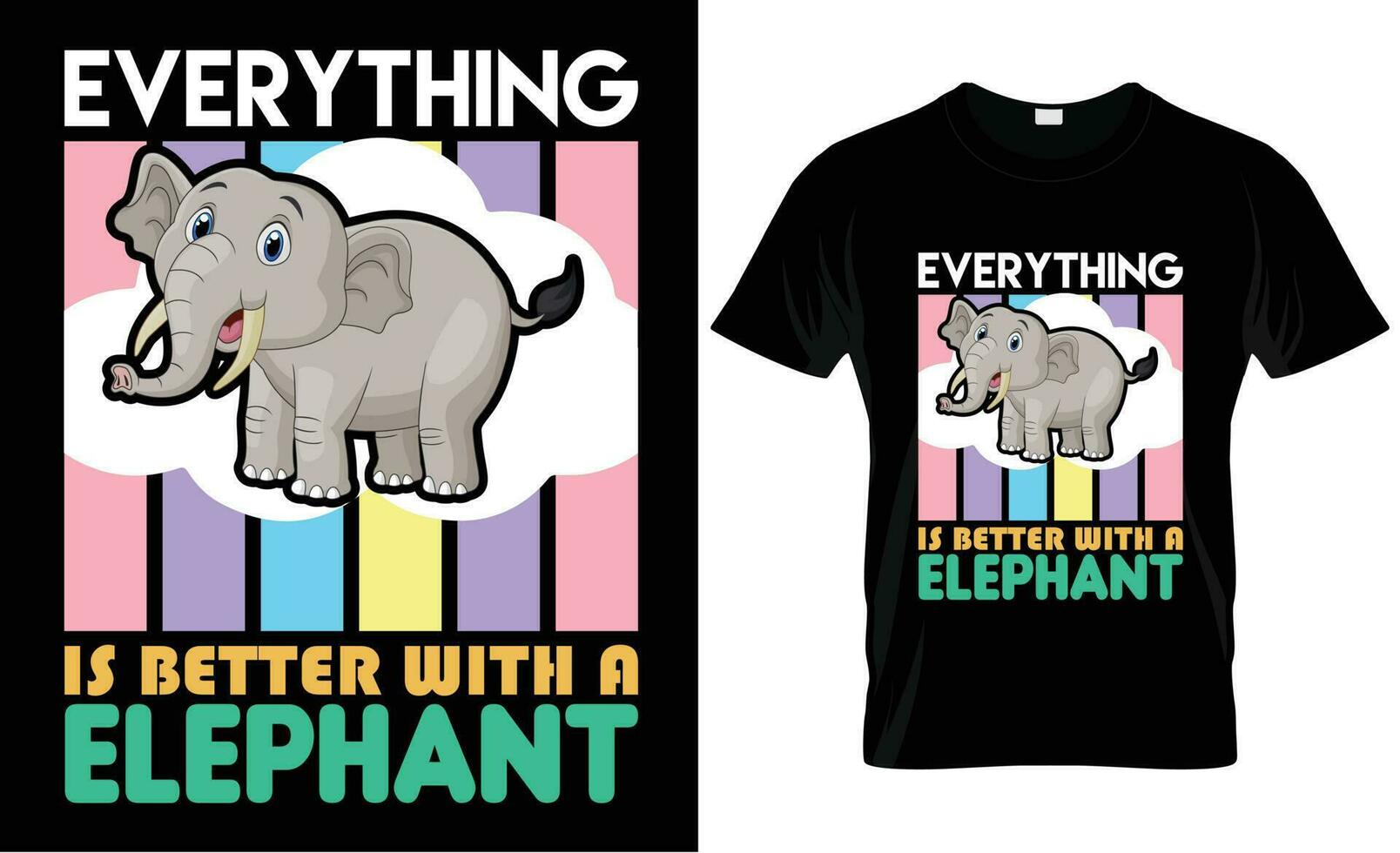 Animal t shirt Design vector