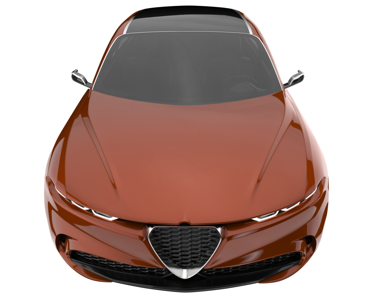 Realistic SUV isolated on transparent background. 3d rendering - illustration png